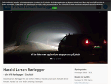 Tablet Screenshot of harald-larsen.no